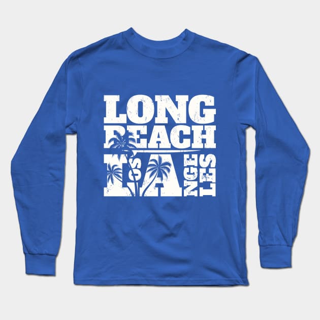 Long Beach Surfing Long Sleeve T-Shirt by SM Shirts